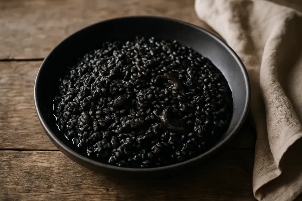 Crni rižoto od sipe