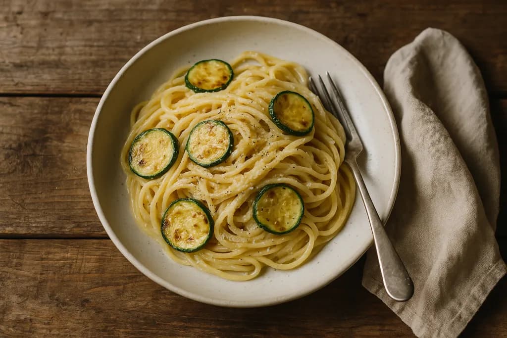 Carbonara s tikvicama