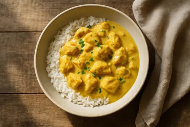 Piletina u laganom curry umaku