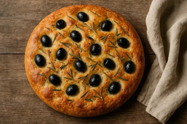 Pogača s maslinama i ružmarinom