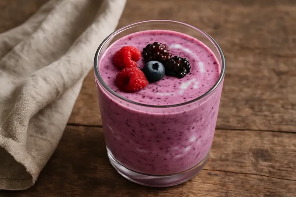 Smoothie od šumskog voća i jogurta